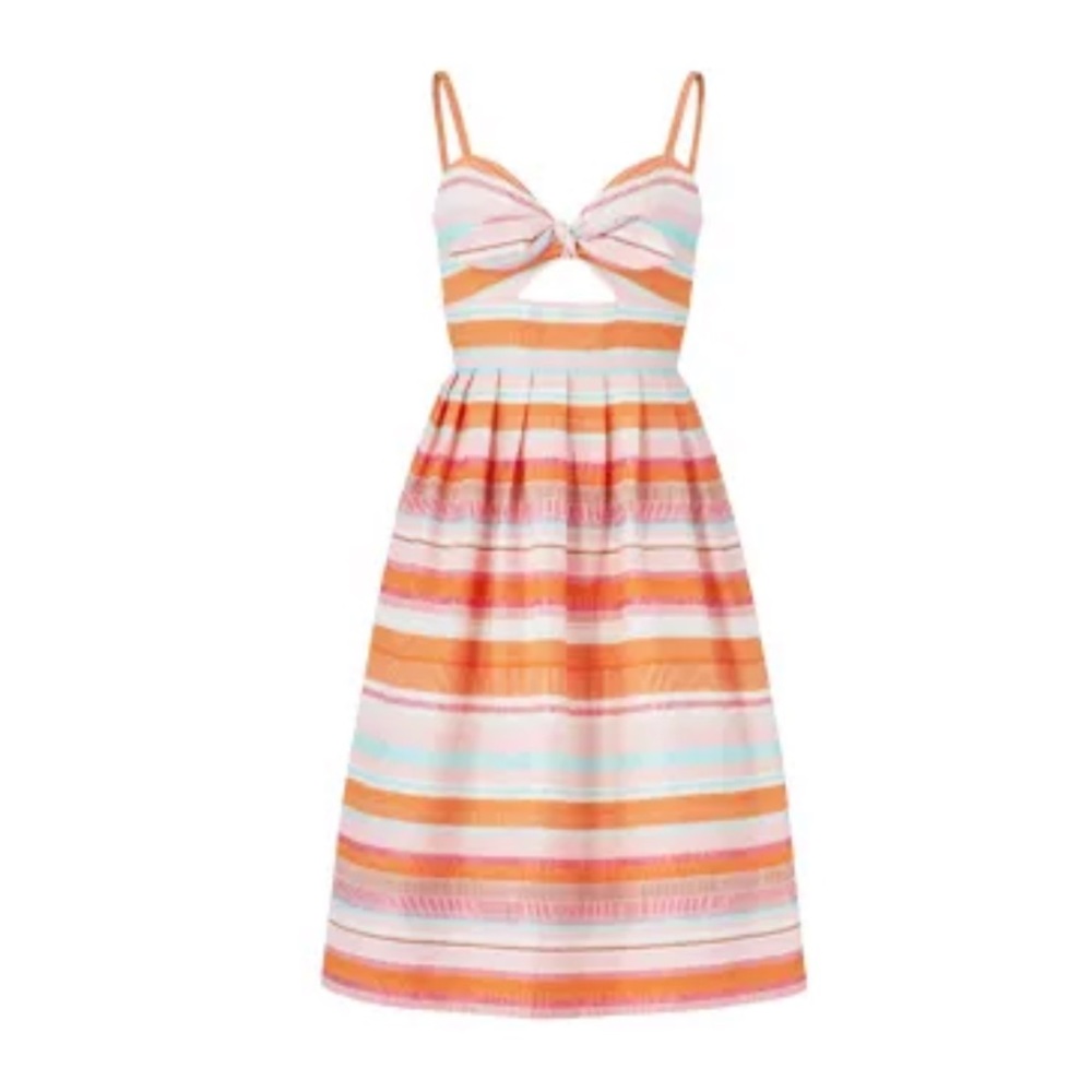 WOW HUTCH spring stripe dress.